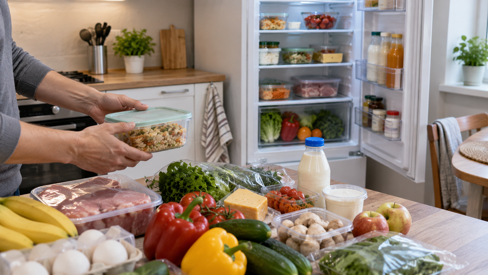 Как правильно хранить продукты в холодильнике: зоны, температура и порядок